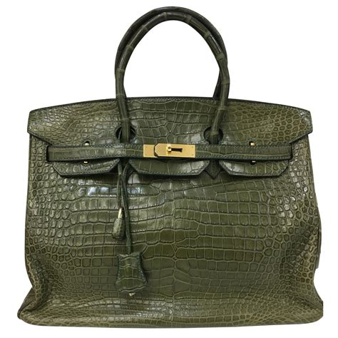 hermes green bags|hermes birkin bag green.